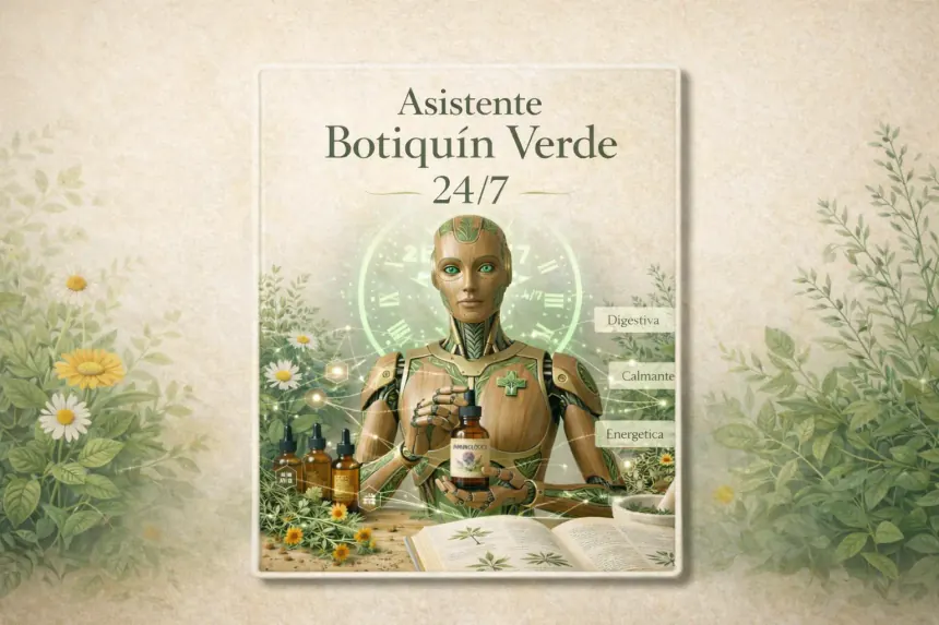 Asistente Botiquín Verde 24/7 disponible desde el celular